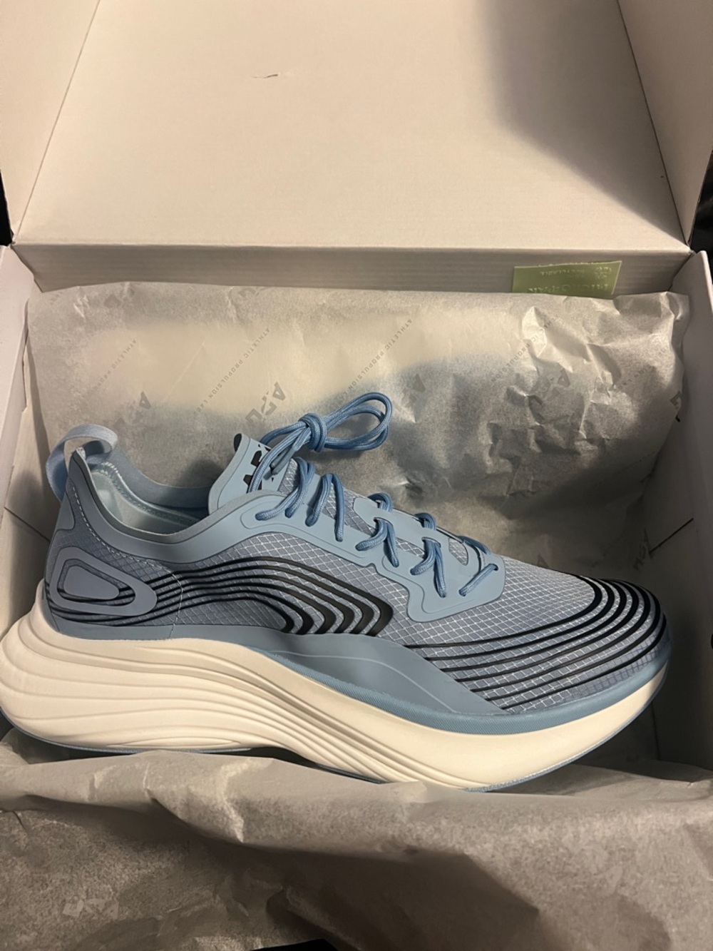 Athletic Propulsion Labs Ice blue/Midnight/White Athletic Running Sneakers